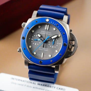 Panerai - Submersible Chrono Guillaume Nery Limited Edition, Bijoux, Sacs & Beauté