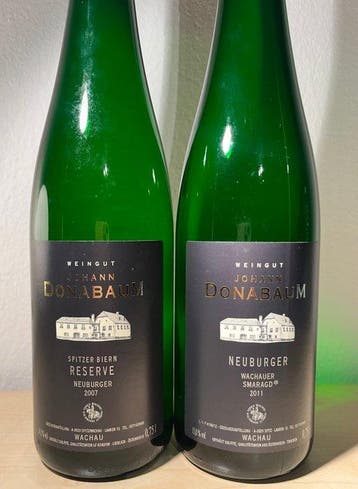 2007 & 2011 Johann Donaubaum Neuburger - Wachau, Nieuw