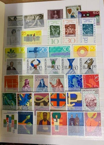 Liechtenstein 1959/1999 - Prachtige collectie: nieuwe gum,