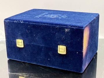 Œuf Fabergé - Faberge 24 Karat Gold Plated Imperial Double, Antiquités & Art