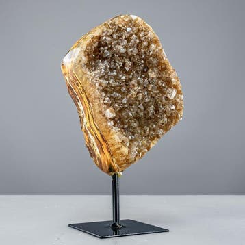 Zachte gloed – prasioliet-druse op standaard Natuurlijke