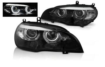 LED koplampen Angel Eyes AFS Black geschikt voor BMW X5, Verzenden