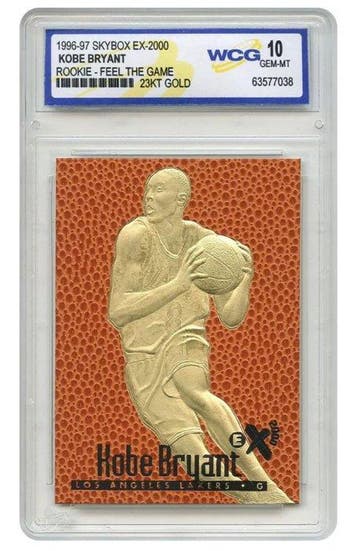 1996/97 Skybox EX-2000 Kobe Bryant Rookie - Feel the Game -, Verzamelen, Nieuw