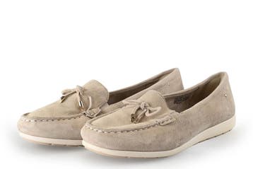 Tamaris Loafers in maat 40 Beige, Vêtements | Femmes, Chaussures, Verzenden, Overige typen