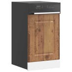 vidaXL Vaatwaspaneel Kalmar 45x1,5x57 cm bewerkt hout oud, Verzenden, Nieuw
