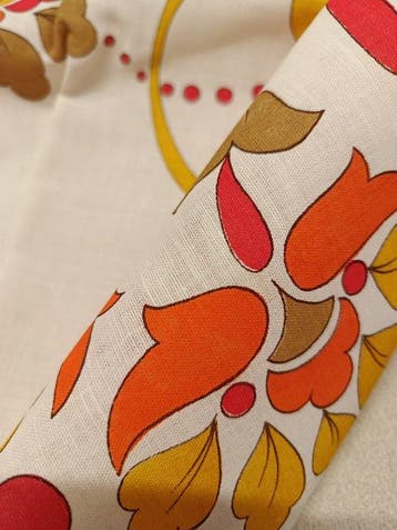 Stupendo tessuto vintage in cotone leggero - Textiel - 500