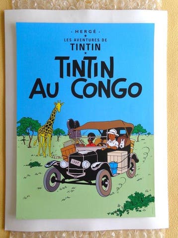 Tintin - Sérigraphies Hergé/Tintinimaginatio - Tintin au