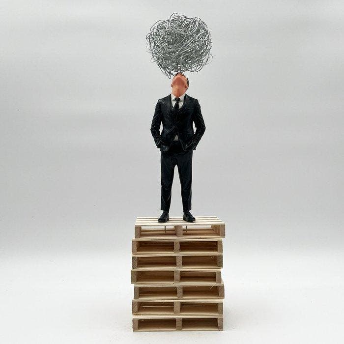 Coco de Paris - Thinking wired, Antiek en Kunst, Kunst | Designobjecten