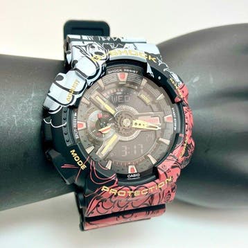 Casio - G-Shock x ONE PIECE – Monkey D. Luffy –, Handtassen en Accessoires, Horloges | Heren, Nieuw