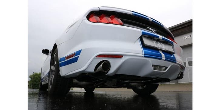 FOX Ford Mustang Coupe & Cabrio - 4 cilinder einddemper rech, Auto-onderdelen, Uitlaatsystemen, Nieuw, Verzenden