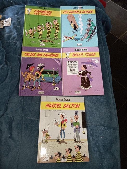 Lucky Luke - 9x C - EO/Ré - 9 Album - 1991/2021, Livres, BD