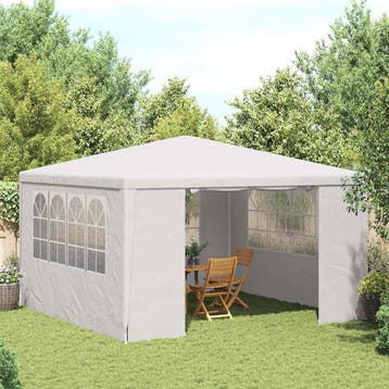 vidaXL Partytent met zijwanden professioneel 90 g/m² 4x4 m, Tuin en Terras, Partytenten, Verzenden, Nieuw