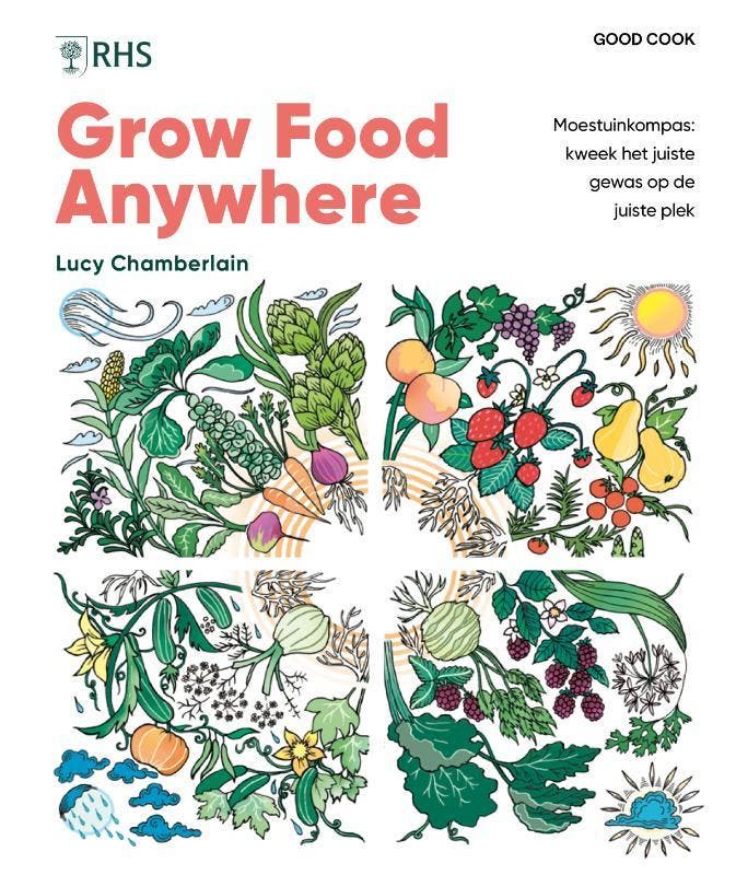 Grow Food Anywhere | Lucy Chamberlain | Nieuw, Boeken, Overige Boeken, Nieuw, Verzenden