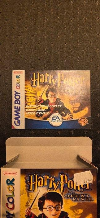 Nintendo - Gameboy Color - Harry Potter en de Geheime Kamer, Games en Spelcomputers, Nieuw