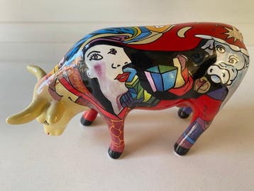 CowParade - Beeldje - CowParade koe - Hars