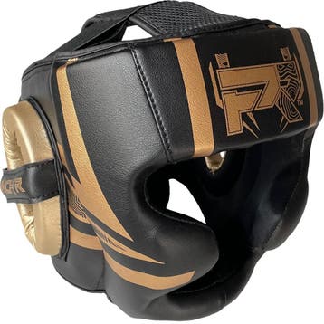 PunchR™ Vechtsport Hoofdbescherming Electric Zwart Goud, Verzenden, Nieuw, Overige
