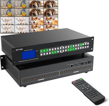 HDMI Matrix 16x16 4K | Retour deal | Bespaar 35%, Verzenden, Zo goed als nieuw