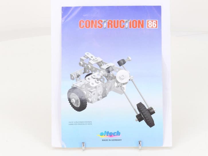 Eitech Construction 86 Motorfietsen #3386 (Meccano, Merken), Hobby & Loisirs créatifs, Modélisme | Voitures & Véhicules, Enlèvement ou Envoi
