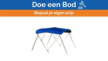Bieden: Pacific blue 3 bow 67-72 inch bimini fabric - 402A04, Ophalen of Verzenden