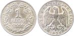 Duitsland 1 Reichsmark Reichsmark 1925 G Jaeger 319 zilver, Verzenden