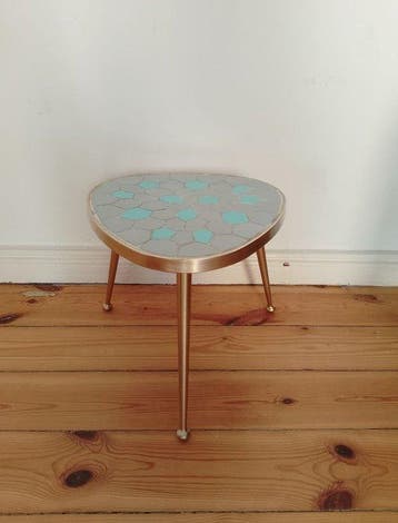 Table dappoint - Fer, Pierre - Blumenhocker Mosaik