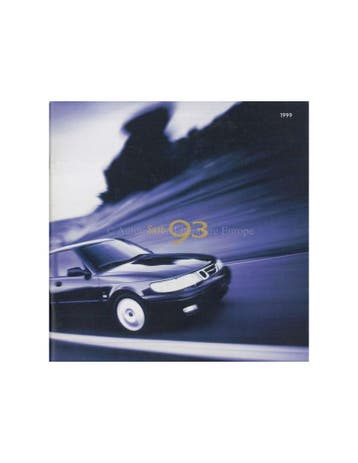 1999 SAAB 9-3 BROCHURE FRANS, Ophalen of Verzenden, Nieuw