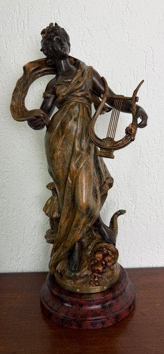 Louis Moreau (1855-1919) - Sculpture, Muse Champêtre” - 50