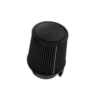 K&N Universeel Dryflow Zwart Luchtfilter Conisch 102mm aansl, Verzenden