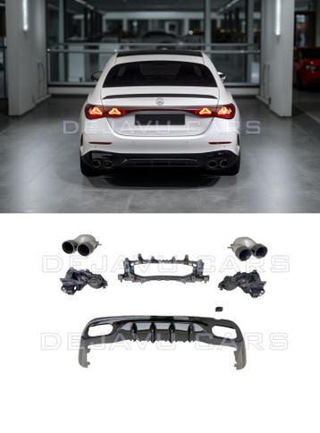 E53 AMG Look Diffuser voor Mercedes Benz E Klasse W214 S214, Ophalen of Verzenden