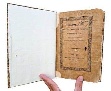 [Signé]; Viale - Dionomachia. Poemetto Eroi-Comico - 1823
