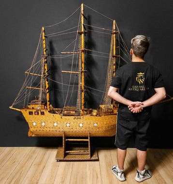 Modelschip - Nave Santa María del 1492