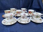 English porcelain tea/coffee set - Theeservies -