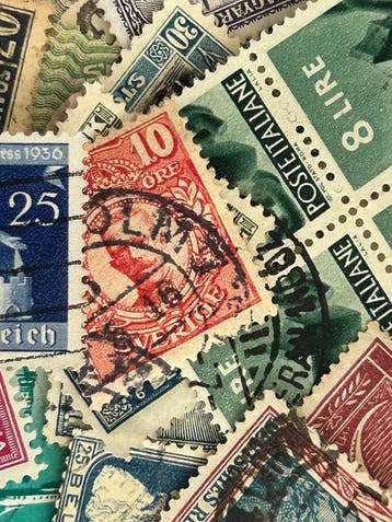 Europese postzegels - Uitgebreide partij postzegels