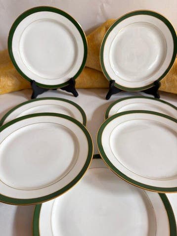 Limoges, P.L. - Assiette de service - Porcelaine, Antiquités & Art