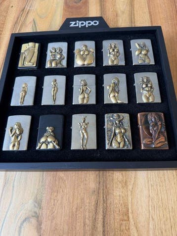 Zippo - Zakaansteker - Staal, Messing, Koper - (15), Nieuw
