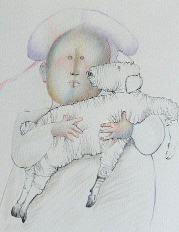 Graciela Rodo Boulanger (1935) - Lenfant et le mouton -