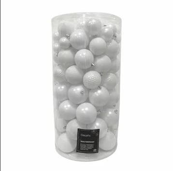 2dekans | Christmas Decoration Kerstballen Mix Plastic, Ophalen of Verzenden, Nieuw