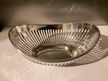 Bonbon mand - .833 zilver - Zilveren Bonbonmand