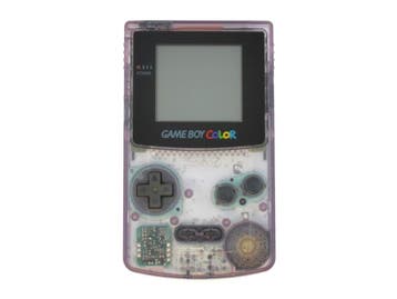 Gameboy Color Transparent Purple, Games en Spelcomputers, Spelcomputers | Nintendo Game Boy, Verzenden, Nieuw