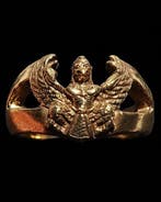 Insigne van de Heilige Adelaar - Koning Garuda - Bliksem, Antiek en Kunst