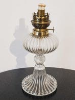 Lamp - Glas, Kristal, Messing, Antiek en Kunst