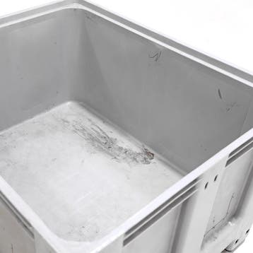 Gebruikte Palletbox alle wanden gesloten, Ophalen of Verzenden, Gebruikt