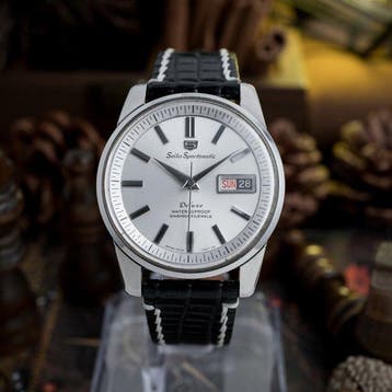 Seiko - Sportsmatic Deluxe - Zonder minimumprijs - 7606-7992