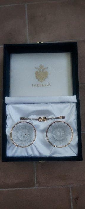 House of Fabergé - Zout- en pepervaatjes - Kristal - Set