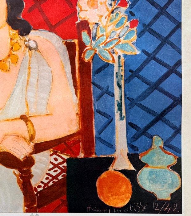 Henri Matisse (1869-1954) - Lidole, Antiquités & Art, Antiquités | Autres Antiquités