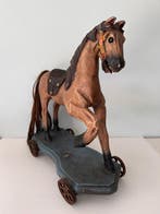 Beeldje - Cheval en bois - Hout