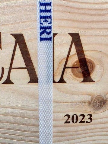 2023 Tenuta San Guido, Sassicaia - Bolgheri - 6 Flessen, Nieuw
