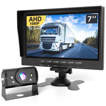 Strex Achteruitrijcamera Set Bedraad HD 1080P - 7, Verzenden, Nieuw