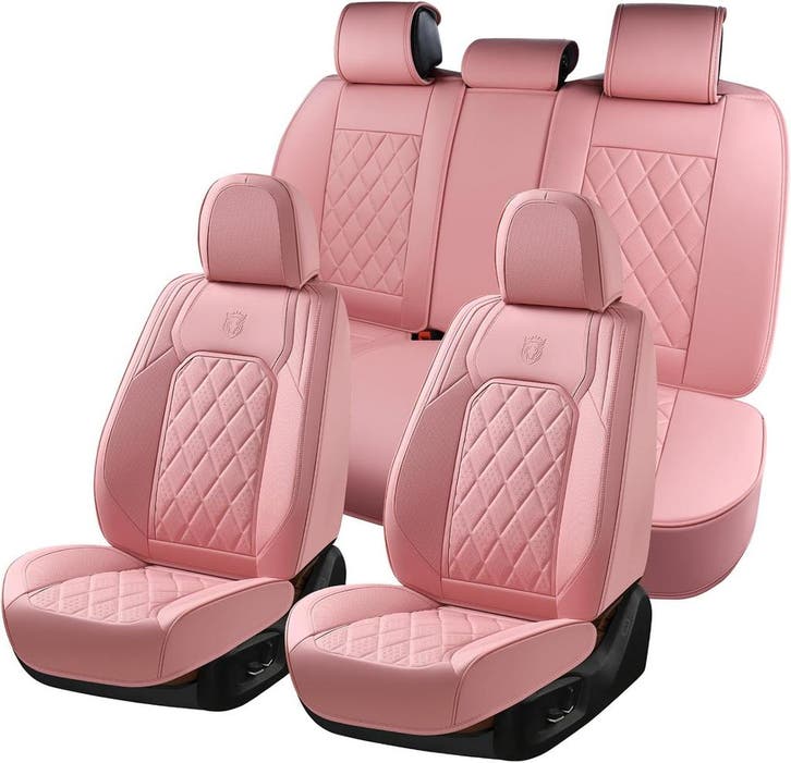 PU Leder Stoelhoezen Set | Retour Deal | Nu 34% goedkoper, Auto-onderdelen, Interieur en Bekleding, Gebruikt, 12 maanden garantie