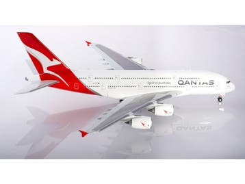 Schaal 1:200 Herpa 559423 Qantas Airbus A380 - new 2018 c..., Ophalen of Verzenden, Gebruikt